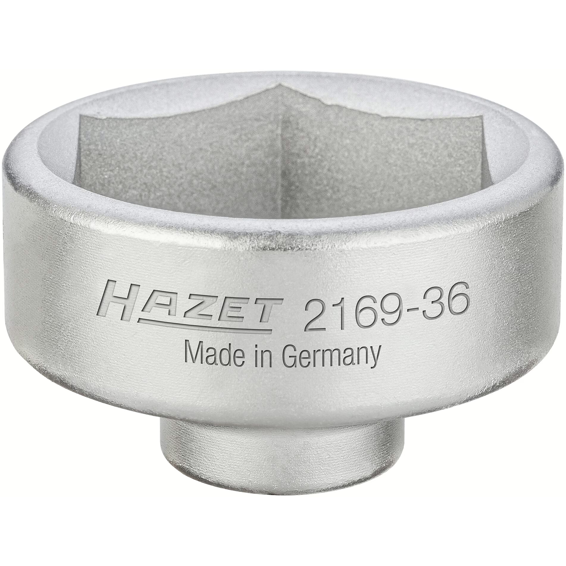 Hazet 2169-36 3⁄8″ Oil filter wrench - Outside hexagon profile - 36 mm