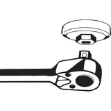 Hazet 2169-6 Oil Filter Wrench - Outside 16-Point Profile