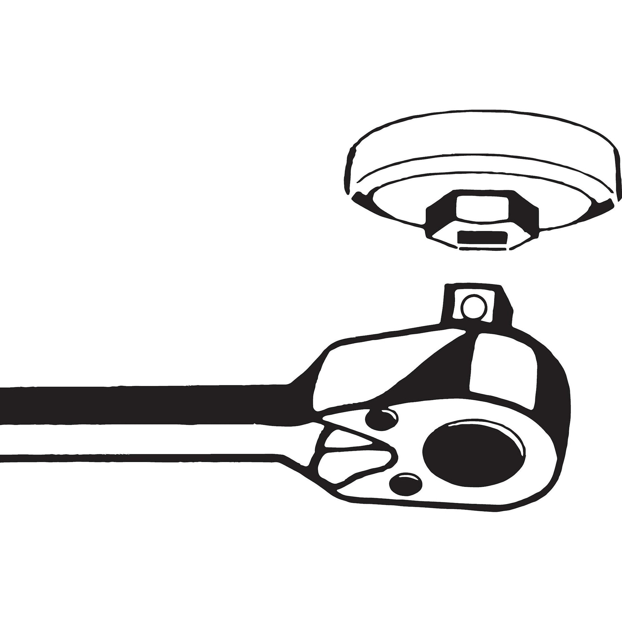 Hazet 2169-6 Oil Filter Wrench - Outside 16-Point Profile