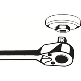 Hazet 2169-76K 1⁄2″ Oil filter wrench - Groove profile - 76 mm