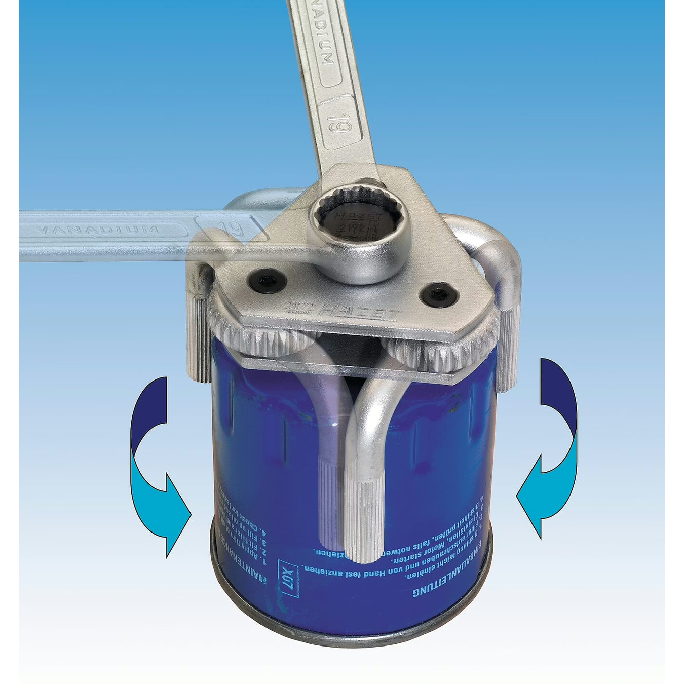 Hazet 2172 3⁄8″ Oil filter wrench