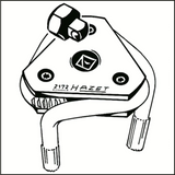 Hazet 2172 3⁄8″ Oil filter wrench