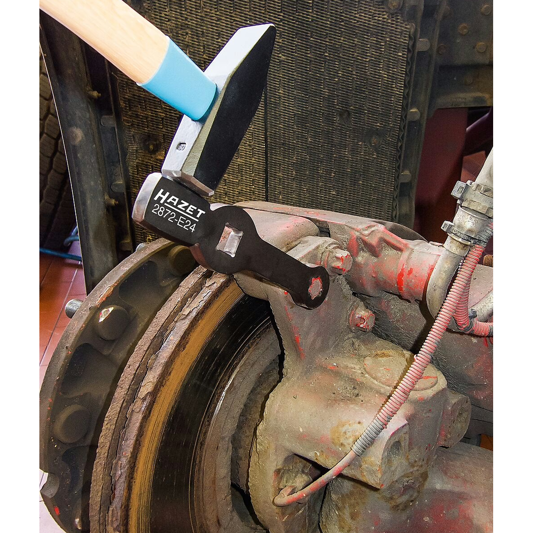 Hazet 2872-E18 Box-end wrench - with 2 striking faces