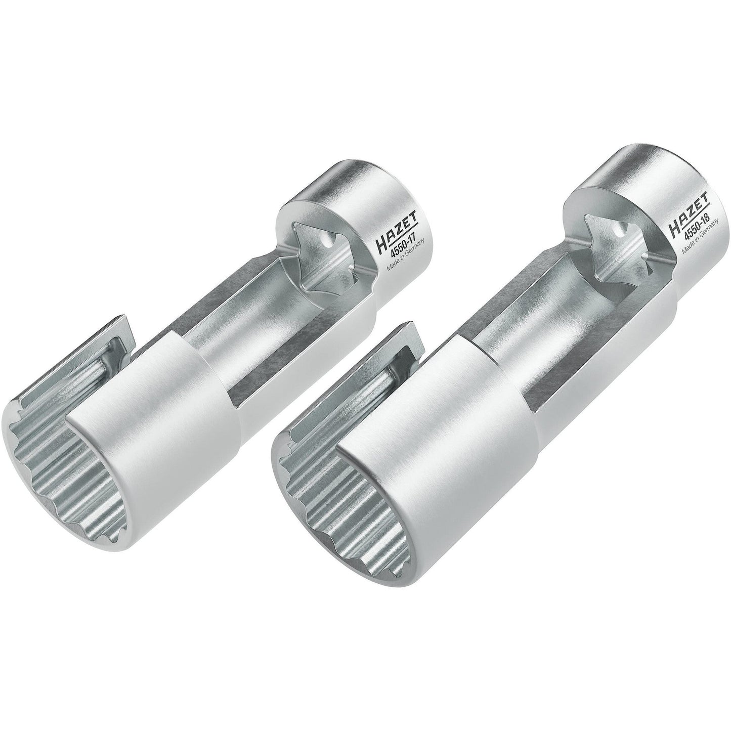 Hazet 4550-1718/2 Injection Line Socket Set, 3/8" Drive, 2 Pieces