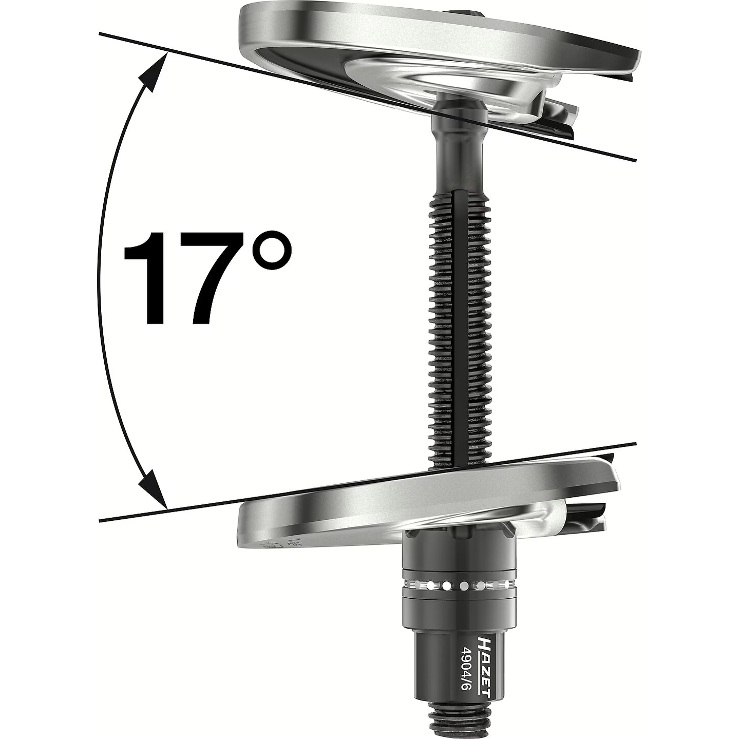 Hazet 4904/6 Universal inside spring vice set