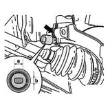 Hazet 4912-1 Spreader for Wheel Bearing Housing