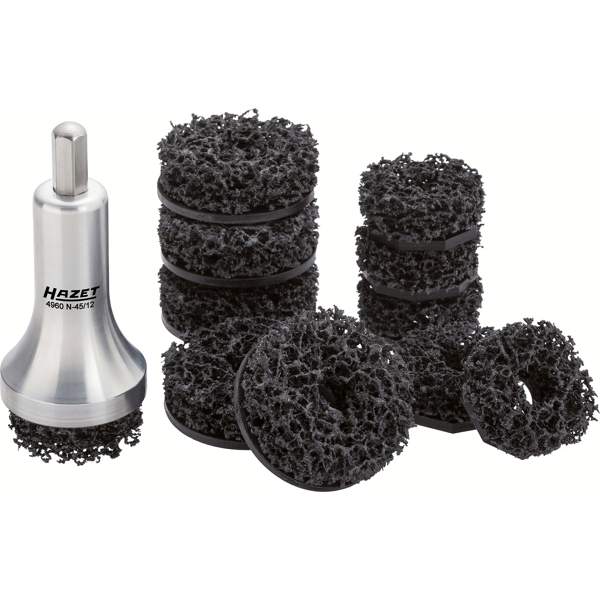 Hazet 4960N-45/12 Wheel hub grinder set for passenger cars