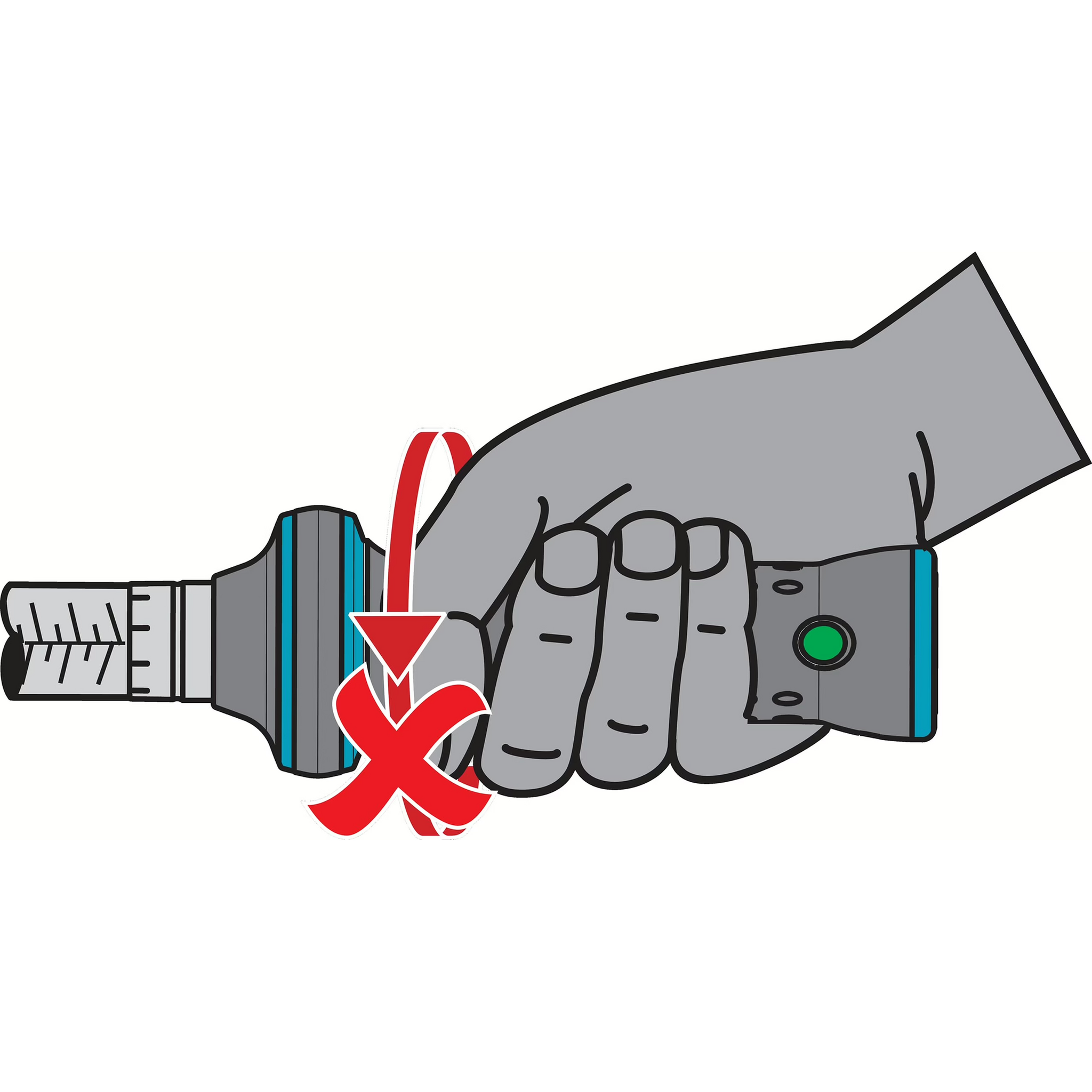 Hazet 5292-3CT - 14 x 18 mm Torque wrench ∙ 40 – 200 Nm ∙ ±3%