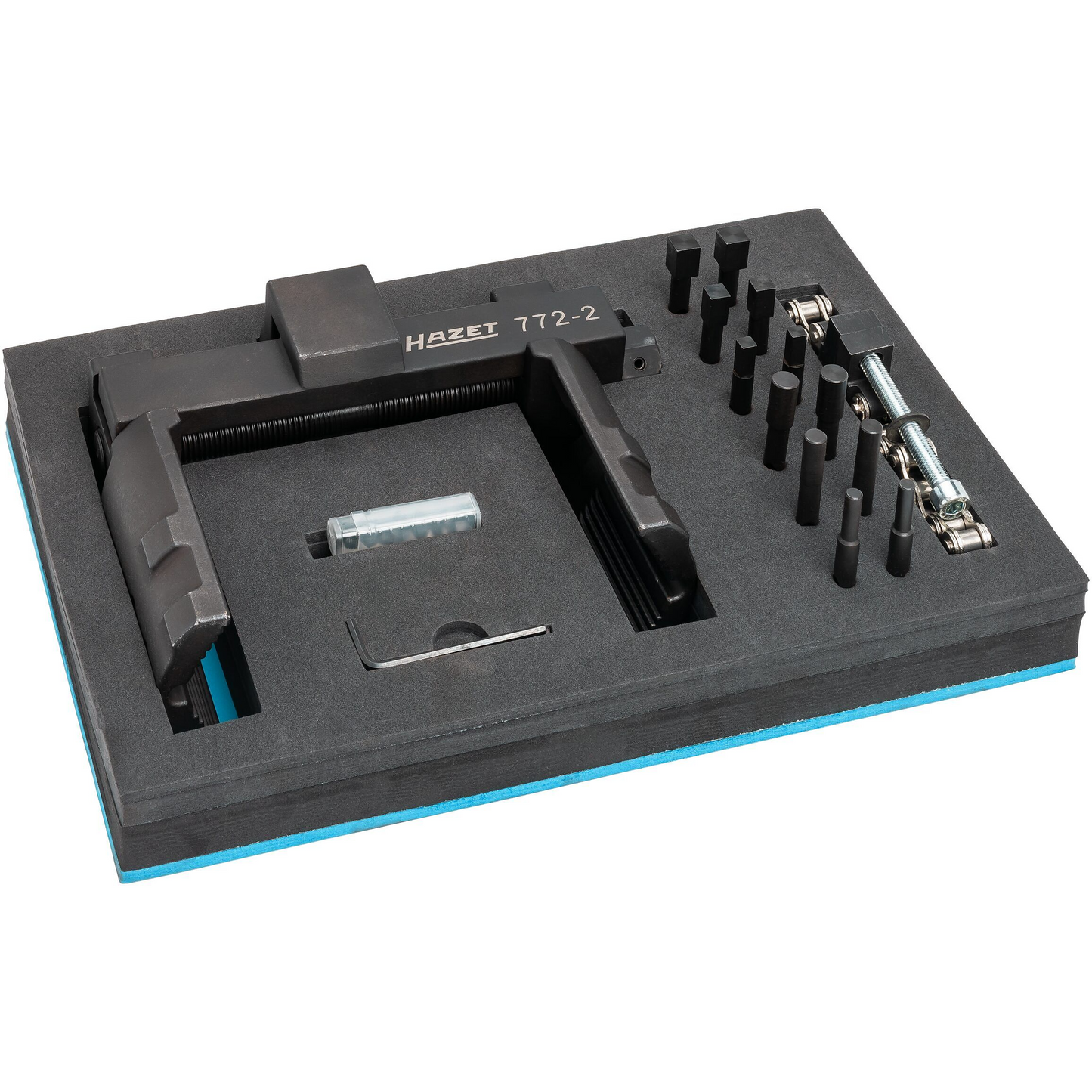Hazet 772-2/16 Universal axle and locknut wrench unit tool set