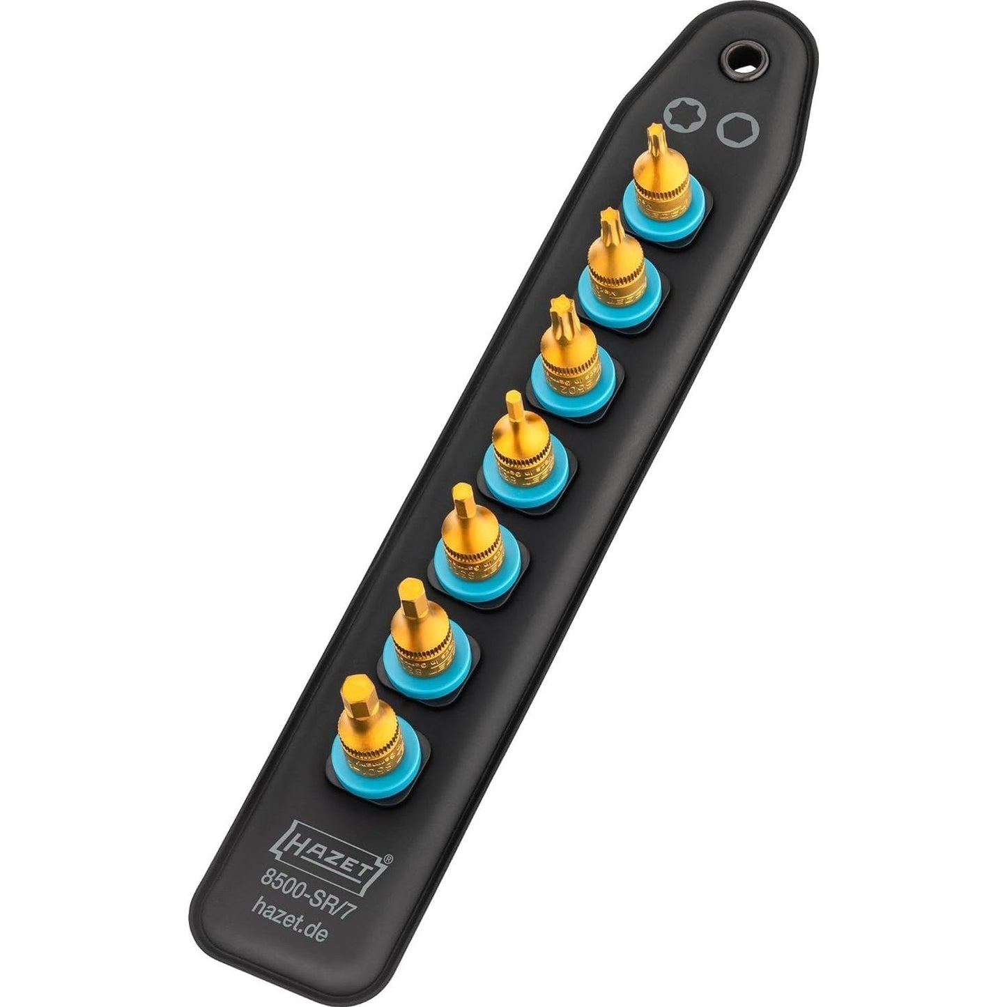 Hazet 8500-SR/7 - 1/4" Drive SmartRail With 7 Slots