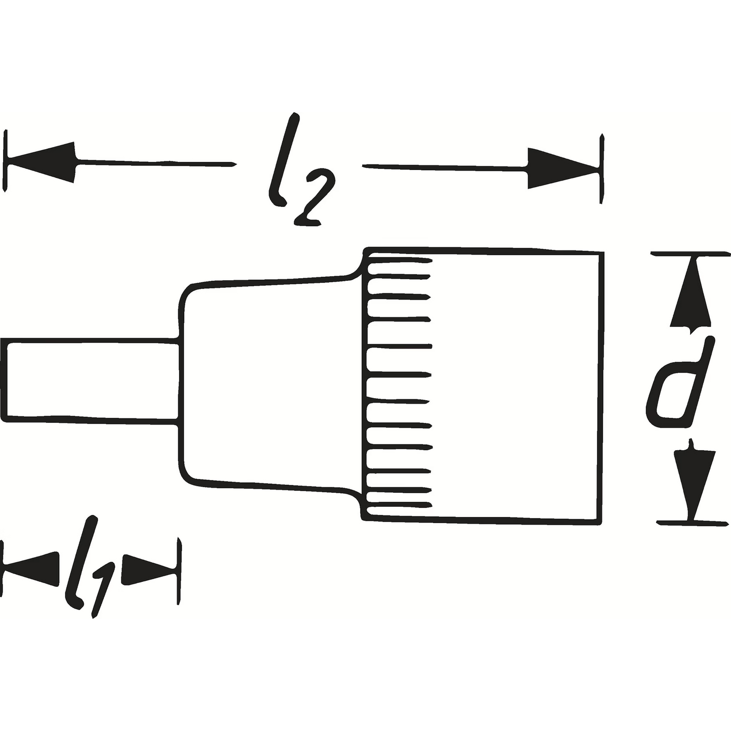 Hazet 8501KK-4 - 1/4" Drive Screwdriver Socket With 4mm Ball Head for RPM Sensor