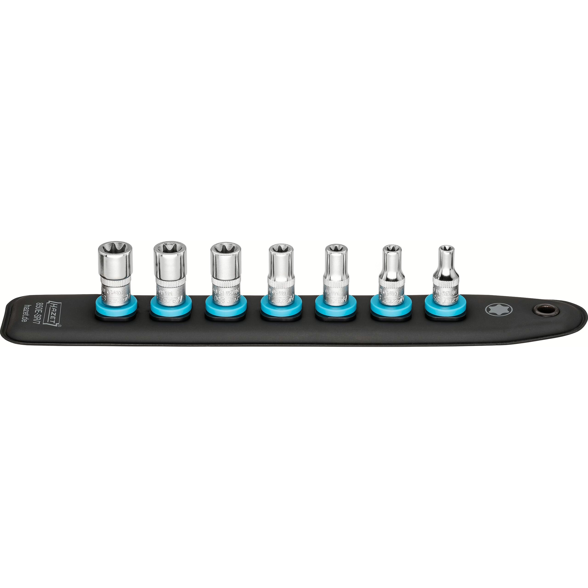 Hazet 850E-SR/7 - SmartRail 1/4" External Torx Socket Set