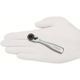Hazet 863MB - 1⁄4″ Reversible Ratchet, Solid Steel