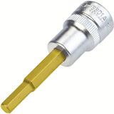 Hazet 8801A-3/16 - 3/16" Hex Titanium-Nitride Bit Socket 3/8"