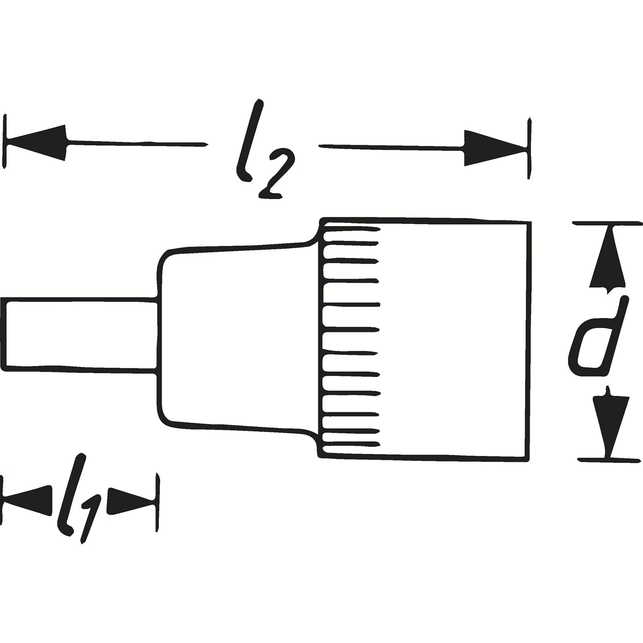 Hazet 8801KK-5 - 3⁄8″ Screwdriver Socket Inside Hexagon Profile