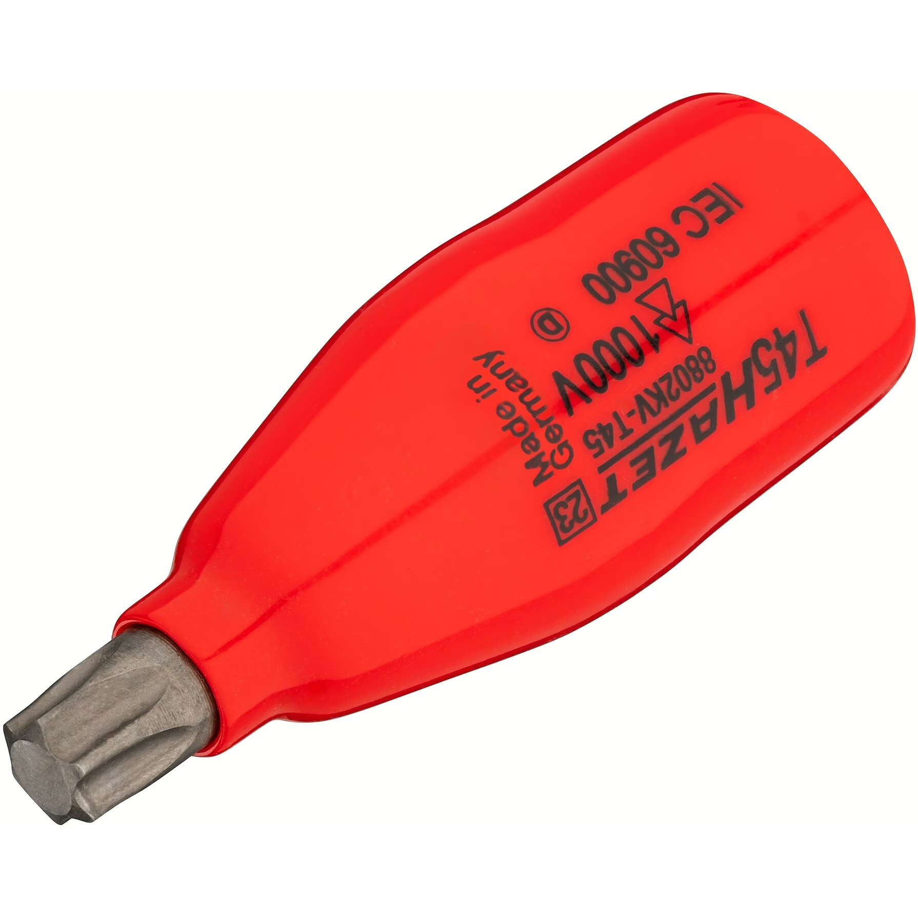 Hazet 8802KV-T45 - Insulated 3/8" Torx Bit Socket - Short, T45