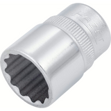 Hazet 880AZ-19/32 - 3⁄8″ Socket 12-Point Outside Traction Profile
