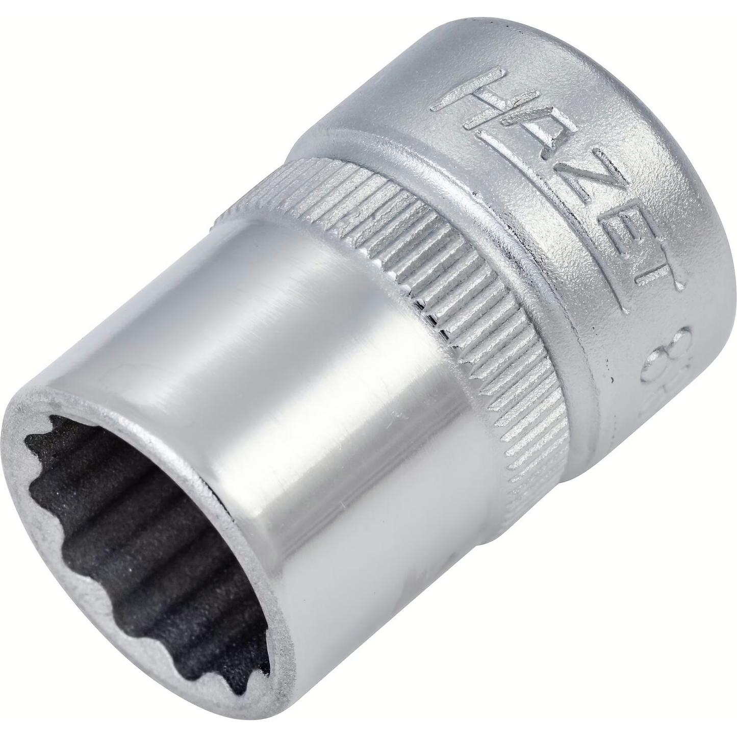 Hazet 880Z-12 - 3⁄8″ Socket, 12-Point Outside Traction Profile, 12 mm