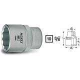 Hazet 880Z-13 - 3⁄8″ Socket With 12-Point Outside Traction Profile, 13 mm