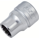 Hazet 880Z-9- 3⁄8″ Socket 12-Point Outside Traction Profile