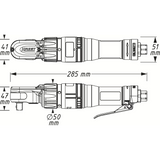 Hazet 9022-360 1/2" High performance air ratchet