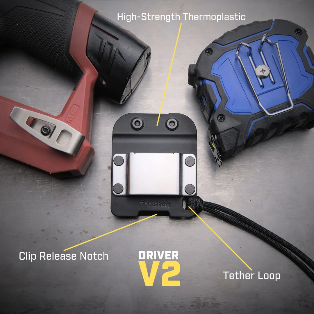 Holstery DriverMaster | Clip-On Drill Holster