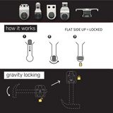 Holstery PinPal Pro | Gravity Locking Tool Holster