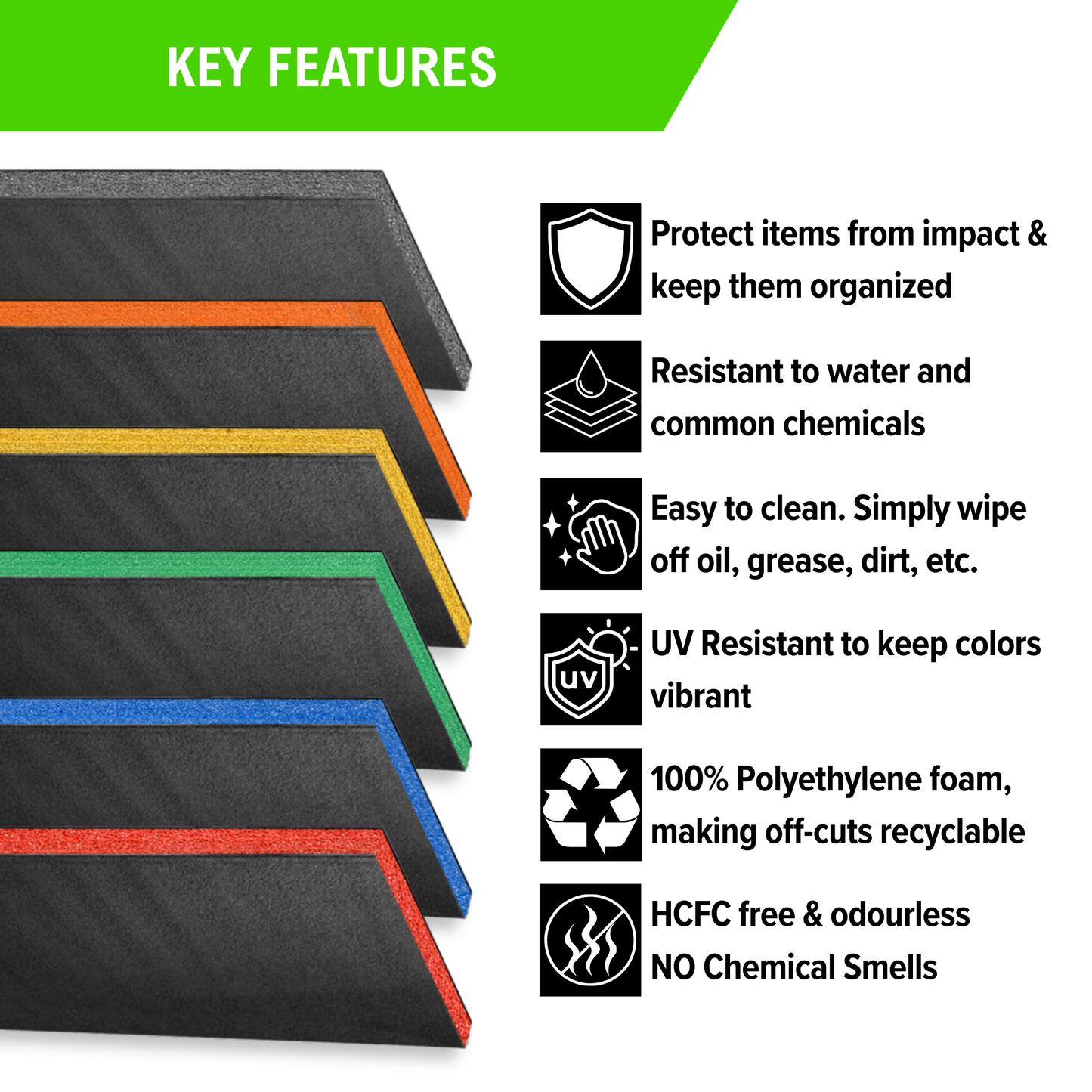 Apache 1800 Waterproof Protective Case Kaizen Inserts