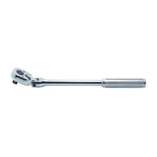 Ko-Ken 3774NL 3/8 Sq. Dr. Ratchet Handle 24 teeth Locking Flexible Head Length 265mm Metal Handle