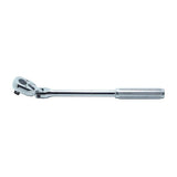 Ko-Ken 3774NL 3/8 Sq. Dr. Ratchet Handle 24 teeth Locking Flexible Head Length 265mm Metal Handle