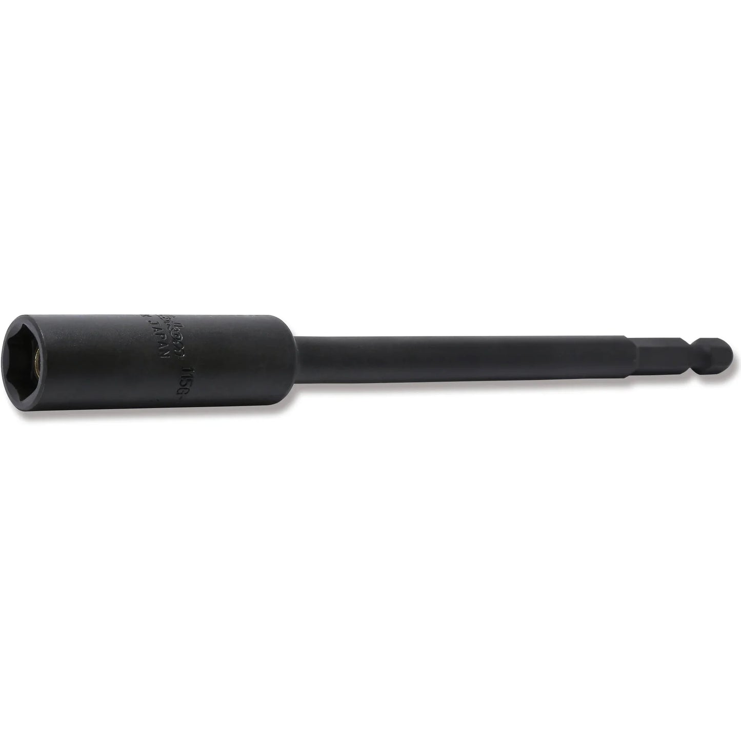 Koken 115G.150-10 - 1/4" Hex Drive Slide Magnet 6-Point Nut Setter, 150mm Length