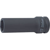 Koken 14301M-17 - 1/2" Sq Drive Socket 6 point 80mm Length - Thin walled