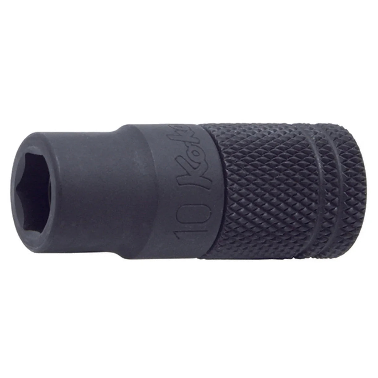 Koken 165LM.45-10 - 1/4 Hex Dr. Slide Socket 10mm 6 point Length 45mm Ring Magnet