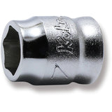 Koken 2400MZ-7 1/4 Sq. Dr. Z-Series 6 point chrome Metric Socket 7mm