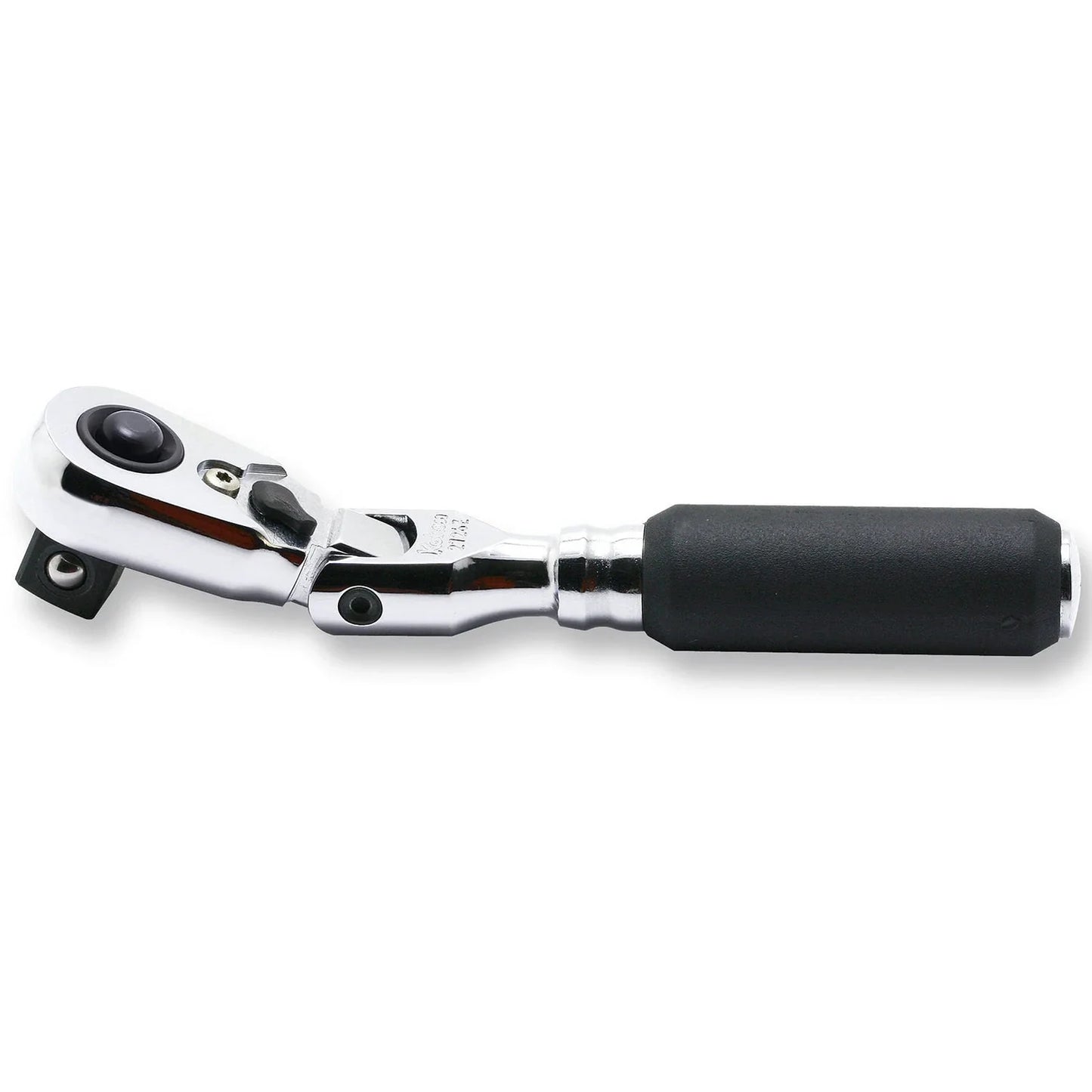 Koken 2726ZB-3/8" - 1/4" Body 3/8" Sq Drive Ratchet Handle 72 Teeth Flexible Head, Length 114MM Quick Release Z-SERIES