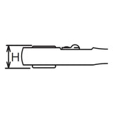 Koken 2749P-1/4HF - 1/4 Hex Drive Ratcheting Handle 125mm Length