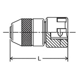 Koken 3131A-1 - 3/8 Sq. Dr. Adjustable Tap Holder Min. 2.0mm Max. 5.0mm Length 42mm