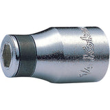 Koken 3137 - 3/8" Sq Drive Adaptor For 1/4H Bit 30mm Length