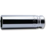 Koken 3300MZ-15 - 3/8 Sq. Dr. Z-series 6 point Metric Chrome Socket in 15mm