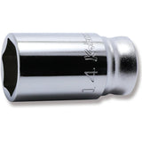 Koken 3300XZ-14 - 3/8 Sq. Dr. Z-series Metric Semi-Deep 6 point Chrome Socket - 14mm