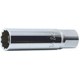 Koken 3305P-16 - 3/8 Sq. Dr. 12-Point Magnetic Spark Plug Socket 16mm