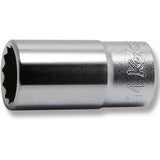 Koken 3305X-14 - 3/8 Sq. Dr. Socket 14mm 12 point Length 40mm