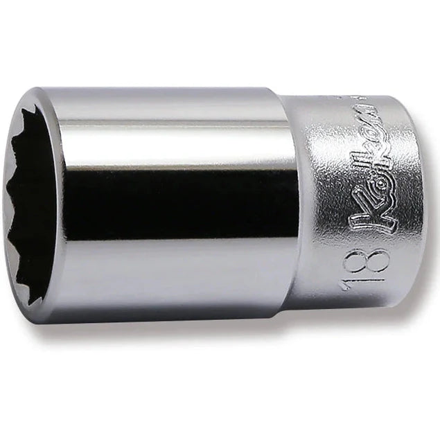 Koken 3305X-18 - 3/8 Sq. Dr. Socket 18mm 12 point Length 40mm