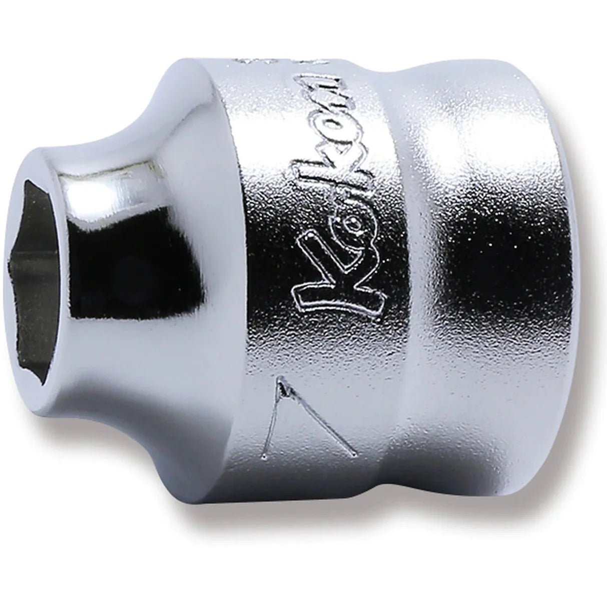 Koken 3400MZ-7 - 3/8 Sq. Dr. 6-Point Z-Series Metric Chrome Socket in 7mm