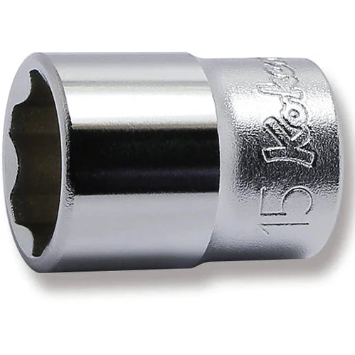 Koken 3410M-15 - 3/8 Sq. Dr. Socket 15mm Surface Length 28mm