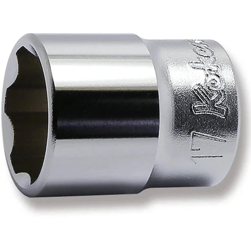 Koken 3410M-17 - 3/8 Sq. Dr. Socket 17mm Surface Length 29mm