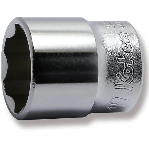 Koken 3410M-19 - 3/8 Sq. Dr. Socket 19mm Surface Length 30mm