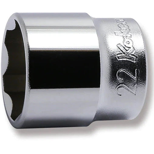 Koken 3410M-22 - 3/8 Sq. Dr. Socket 22mm Surface Length 32mm