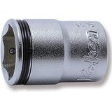 Koken 3450M-13 - 3/8 Sq. Dr. Socket 13mm Nut Grip Length 26mm