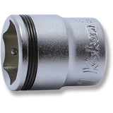 Koken 3450M-17 - 3/8 Sq. Dr. Socket 17mm Nut Grip Length 28mm